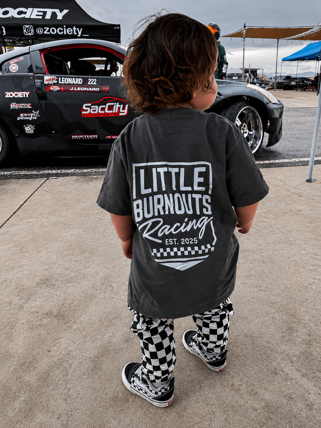 Little Burnouts Racing Tee