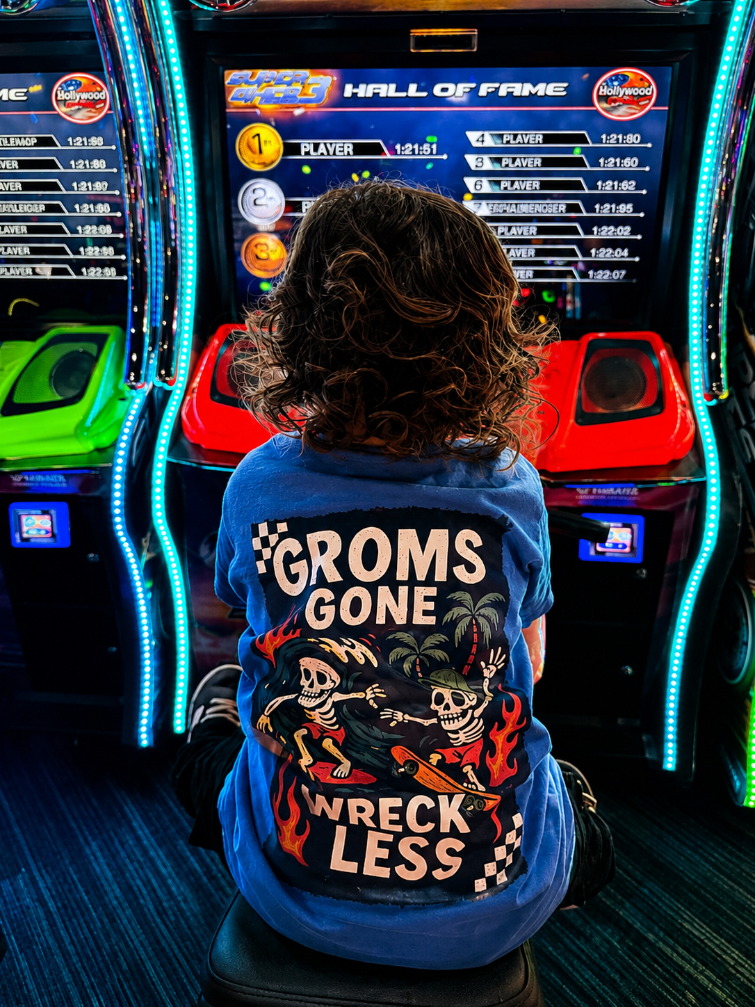 Groms Gone Wreckless Tee