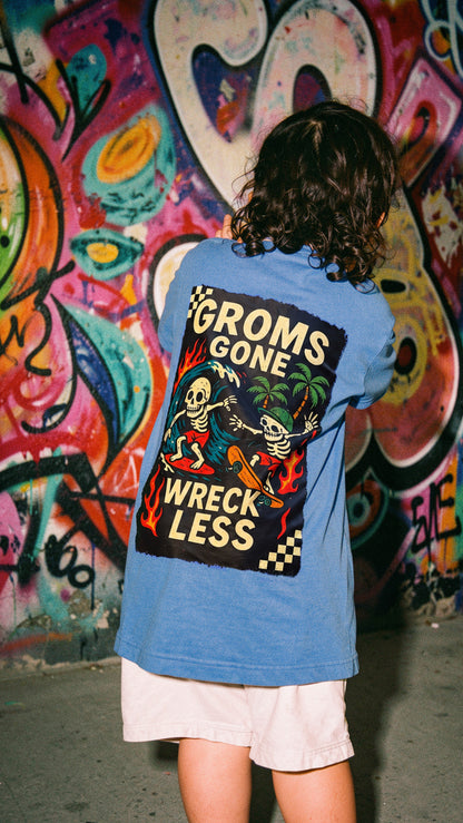 Groms Gone Wreckless Tee