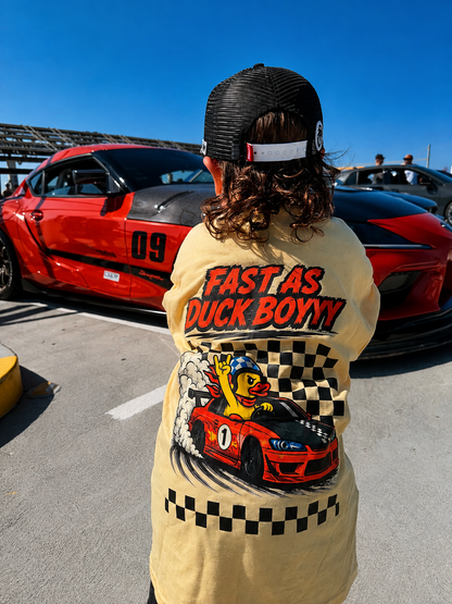 Fast As Duck Boyy Tee (Car Design)