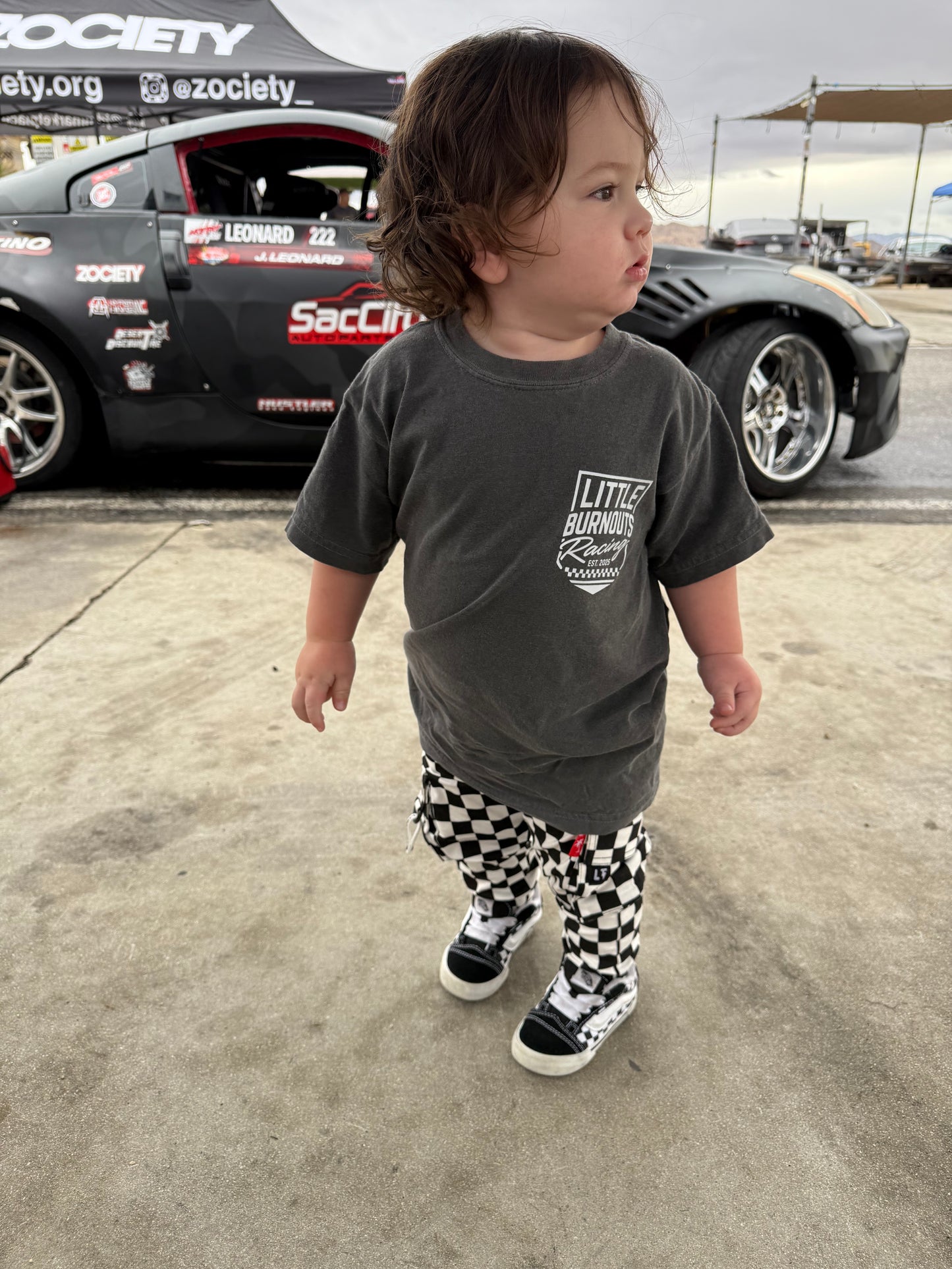 Little Burnouts Racing Tee