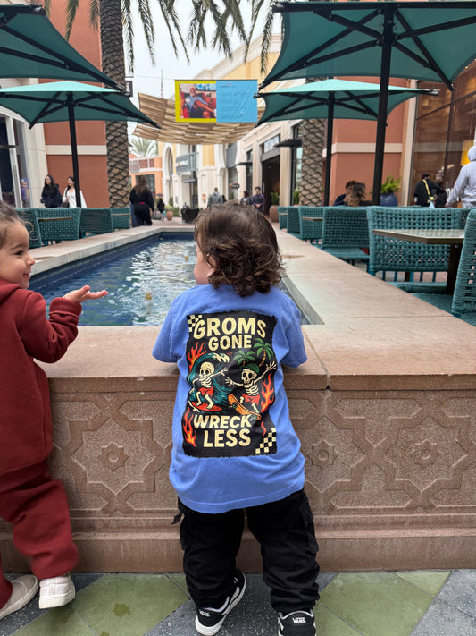 Groms Gone Wreckless Tee
