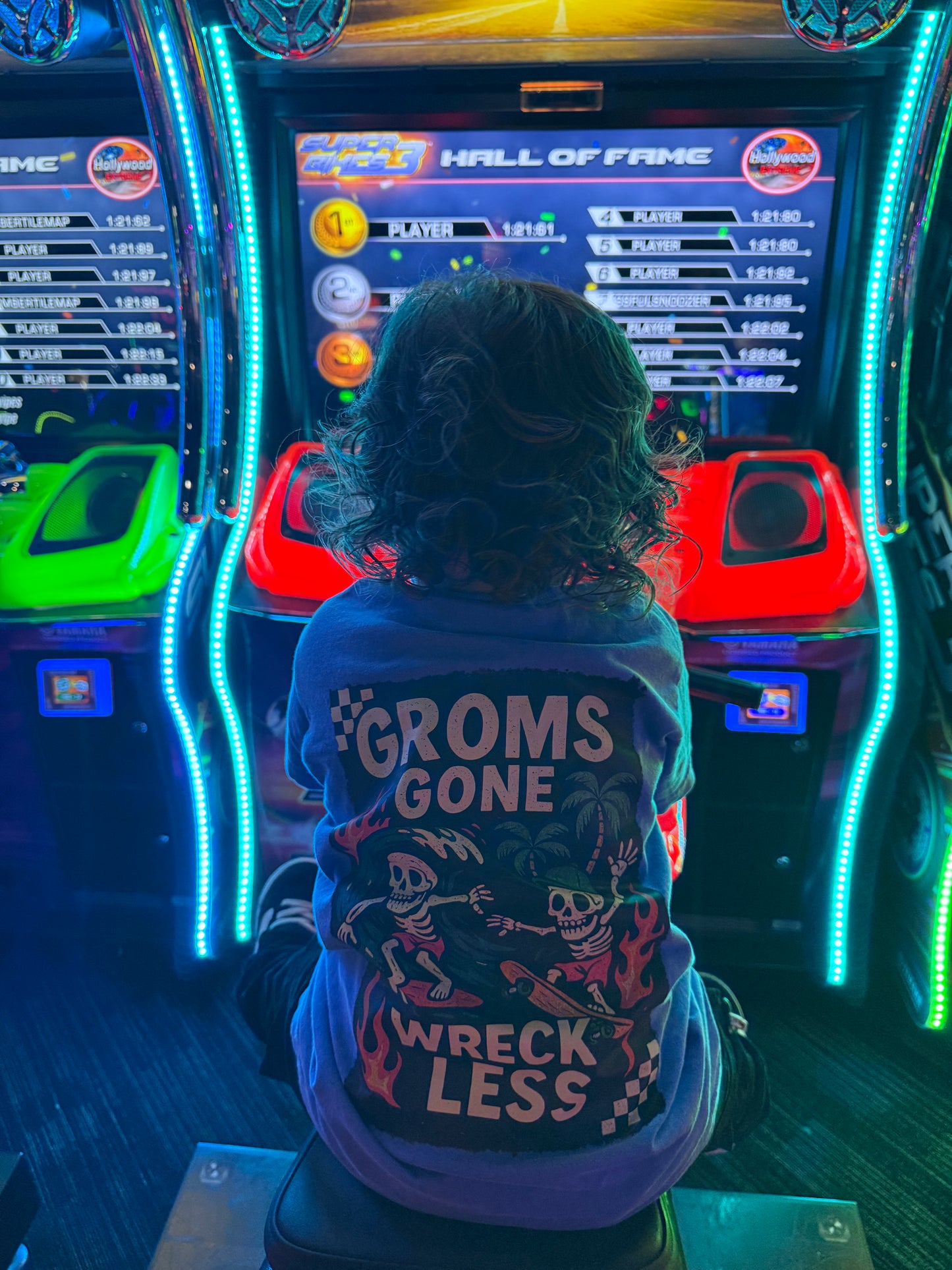 Groms Gone Wreckless Tee